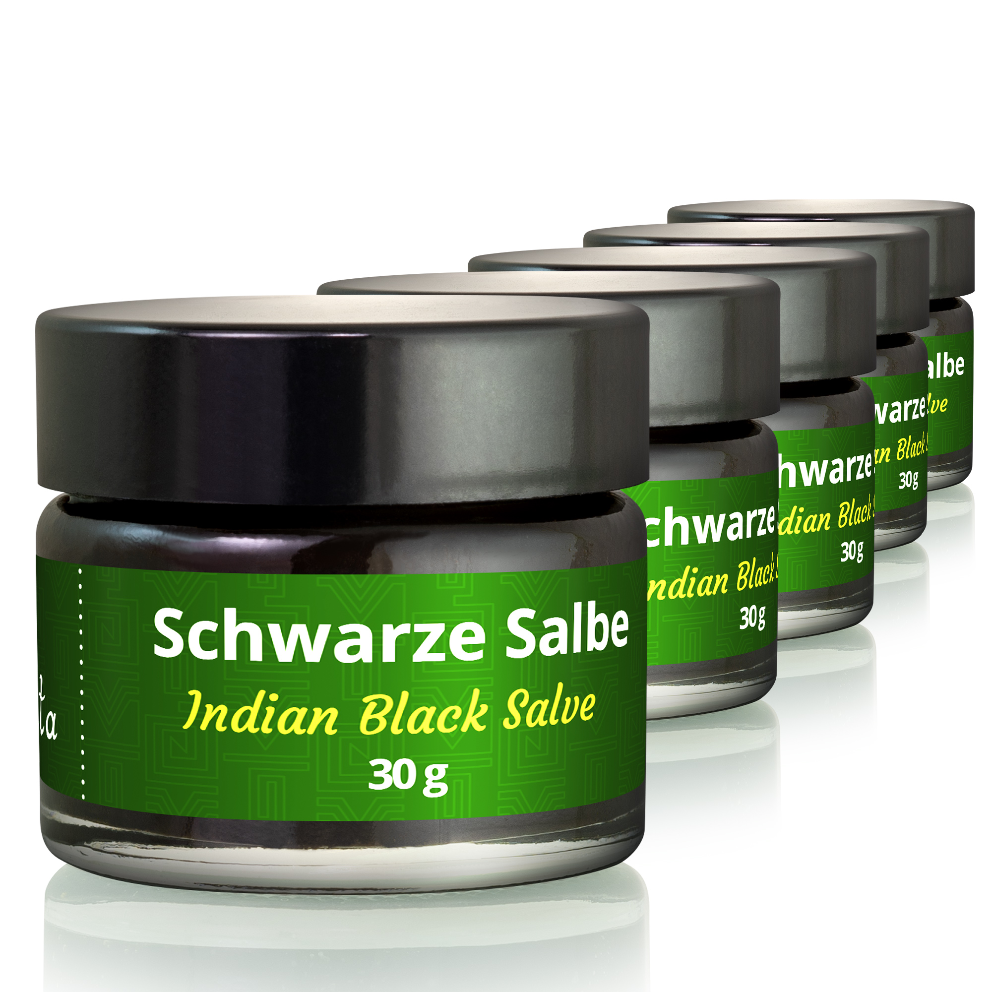 Black salve "Indian Black Salve" in a pack of 5