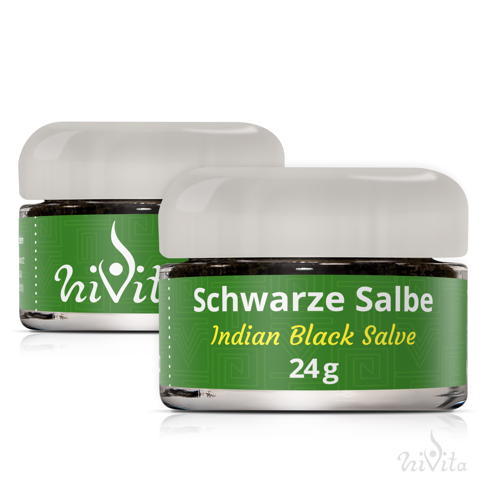 2 x 24g black ointment