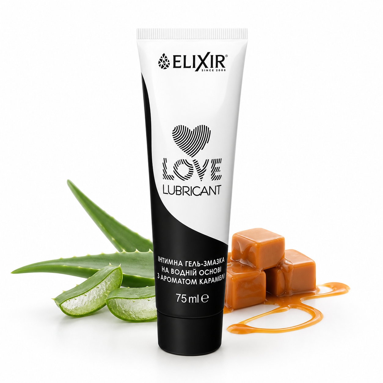 ELIXIR Love Lubricant Intimgel Karamell, 75 ml